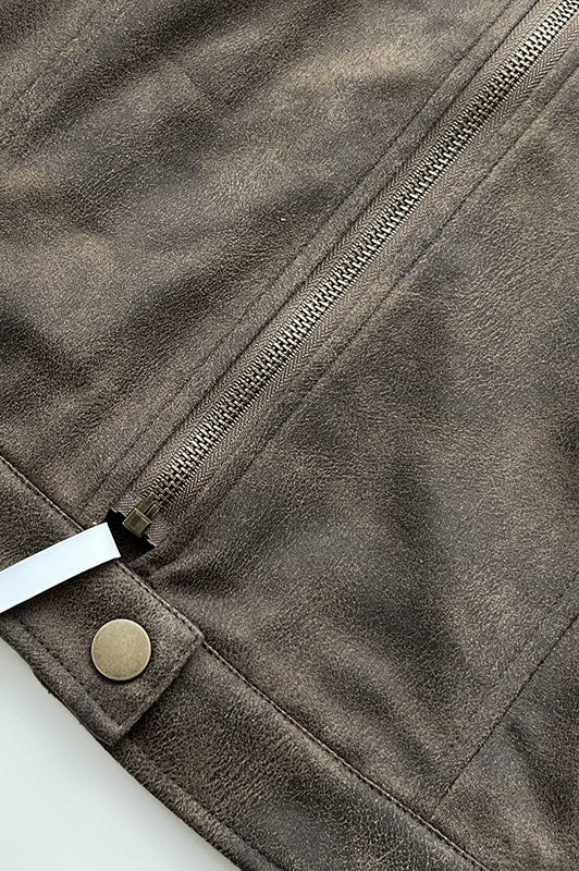 WW | Braune Wildlederjacke