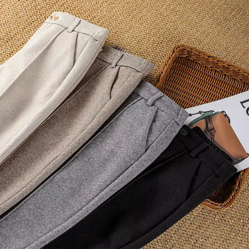 WW | Herringbone trousers