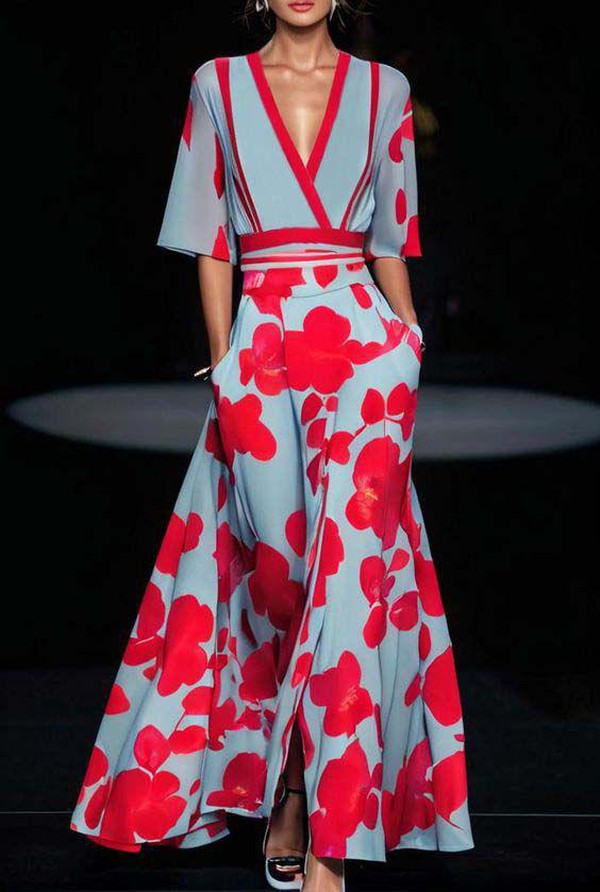 Andrina - Dress with elegant sleeves