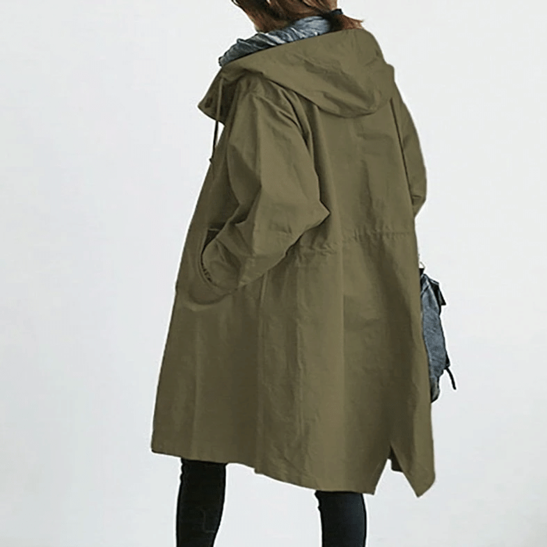 WW | Hooded Rain Jacket - Waterproof - Oversized Windbreaker
