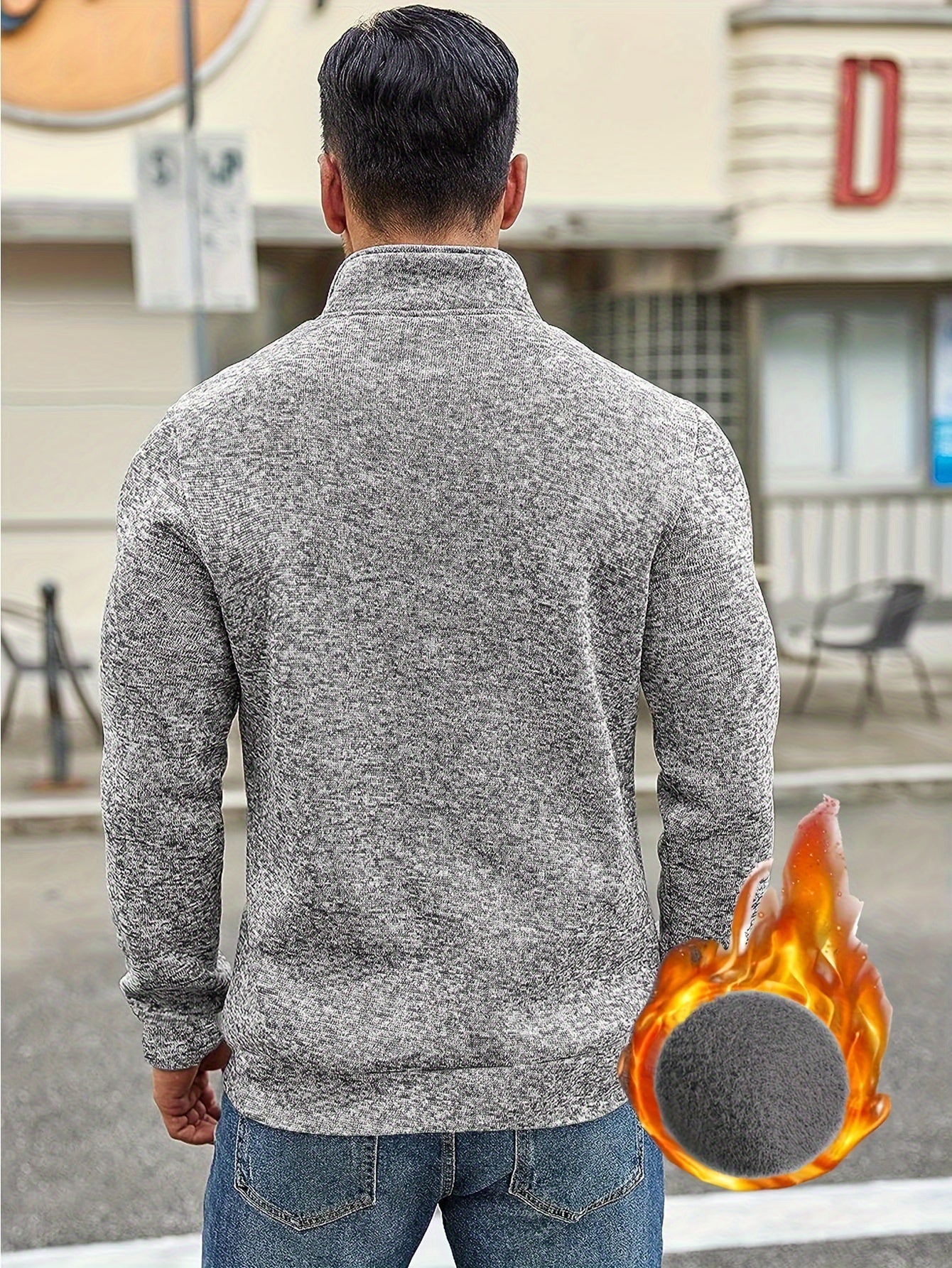 WW | Men's Casual Zip Pullover