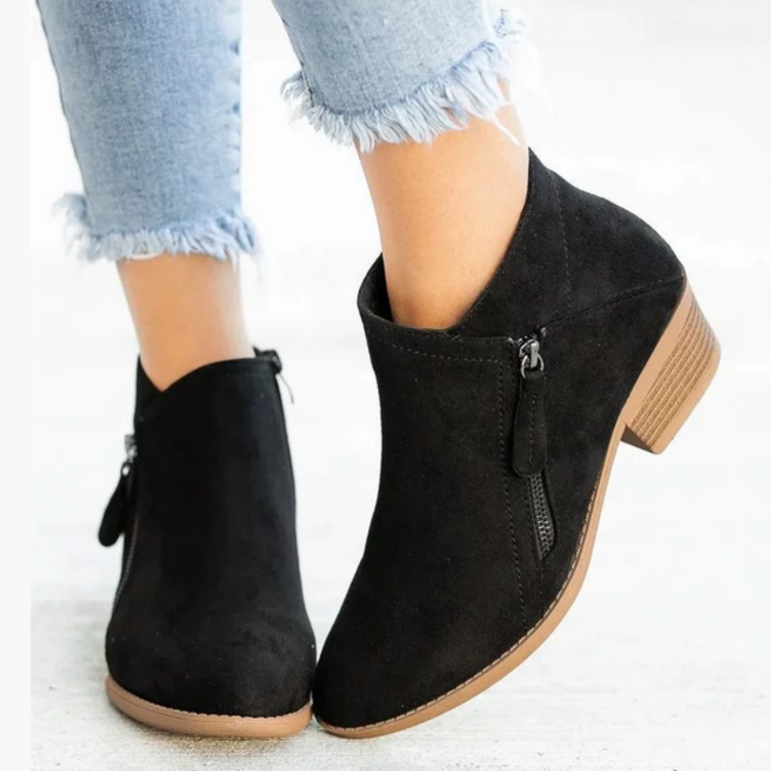 WW | Schicke Leder-Stiefeletten für den Alltagstil