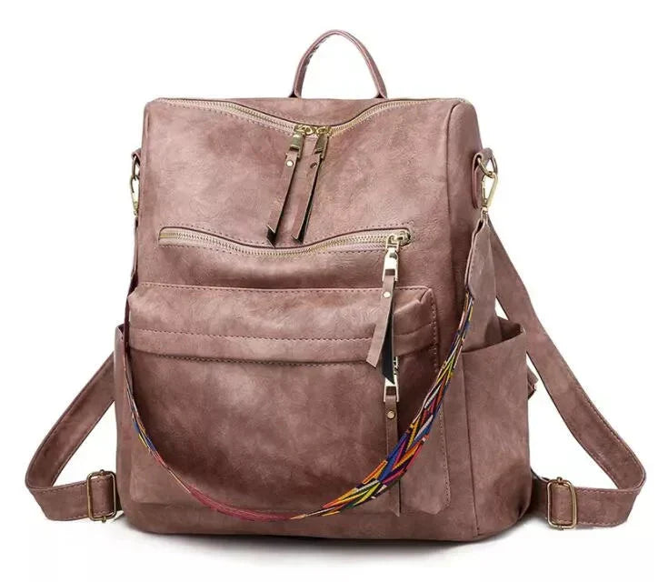 WW | Elegant Leather Backpack