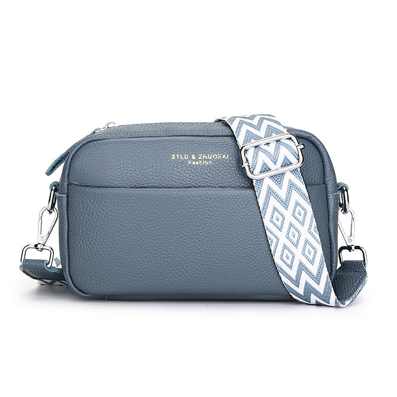 WW | Schlichte Schultertasche Aus Veganem Leder Im Kleinen Quadratischen Format