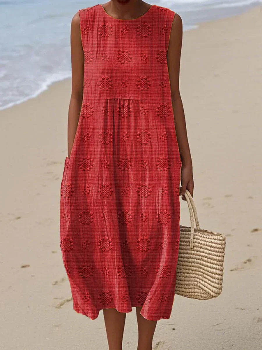 VanDeZaar® | Sleeveless Dress with Pockets
