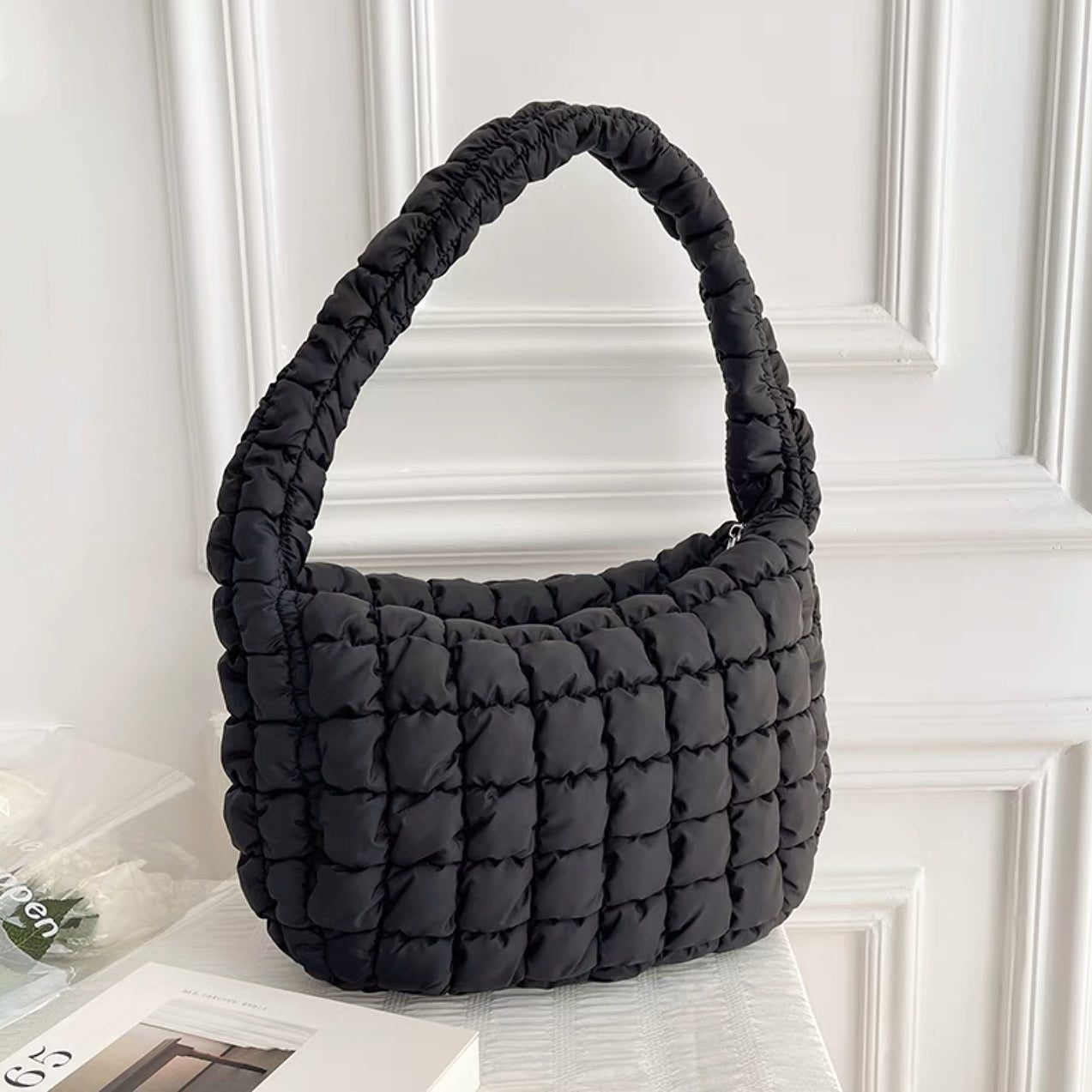WW | Pleated Shoulder Bag For Women