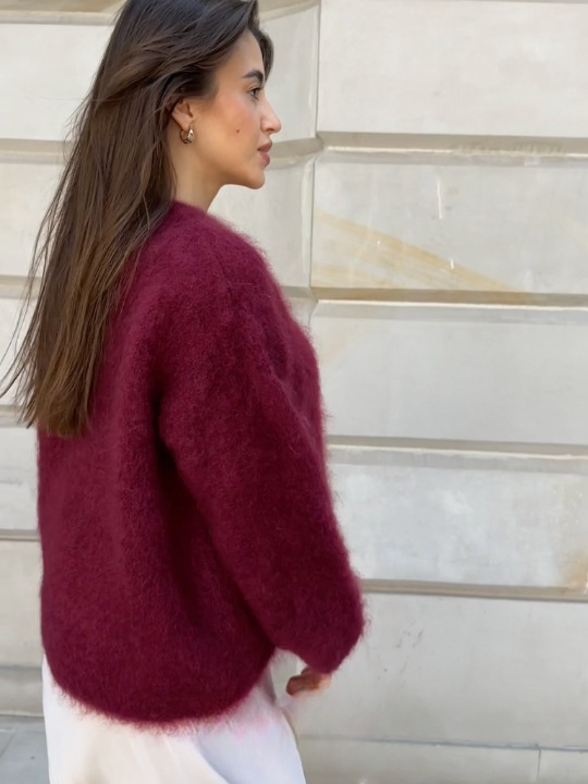 WW | Cozy soft mohair knit sweater