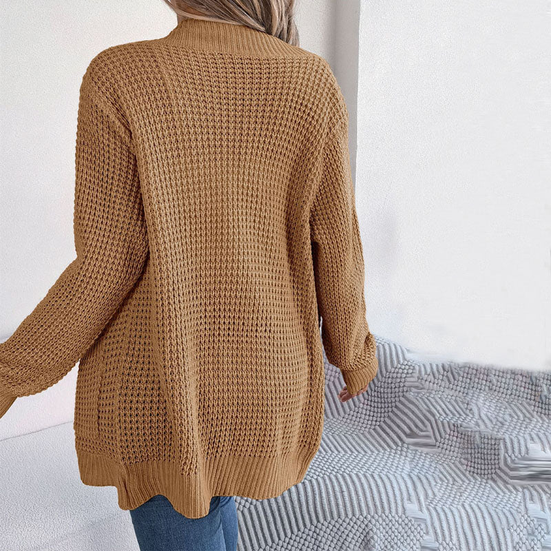 WW | Fashionable knit cardigan with pattern