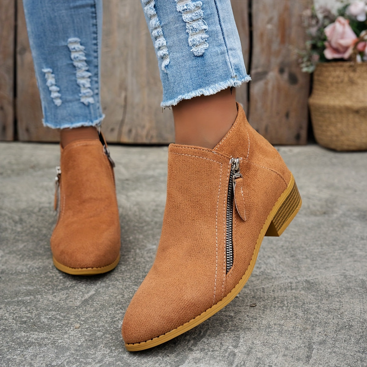 WW | Schicke Leder-Stiefeletten für den Alltagstil