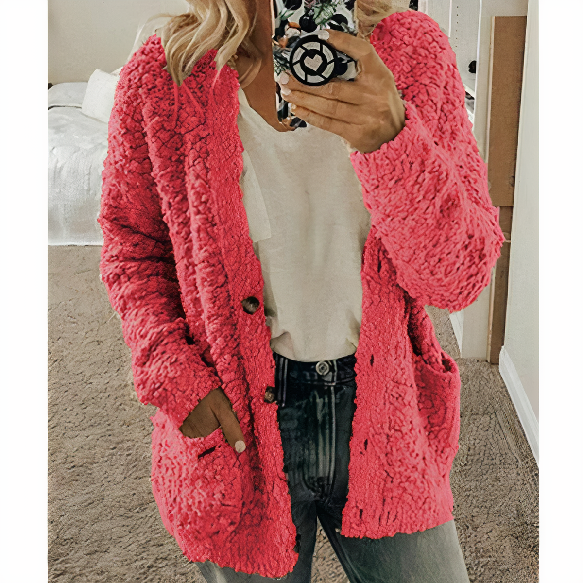 WW | Fleece Cardigan