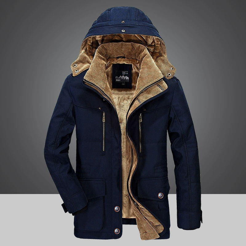 WW | multi-pocket velvet jacket for men