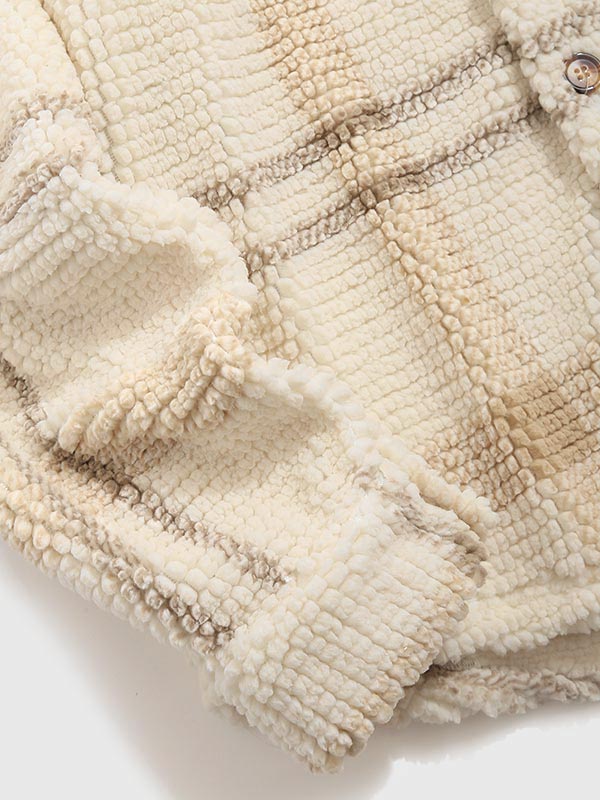 WW | Casual, Warm, Fluffy Fleece Jacket for Men