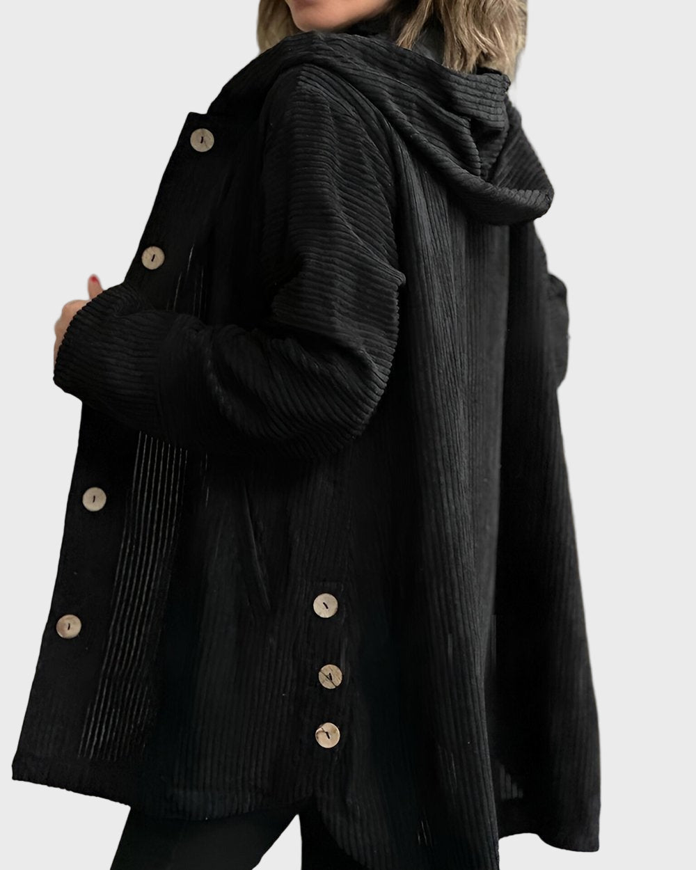 WW | Jacket with Hood and Buttons