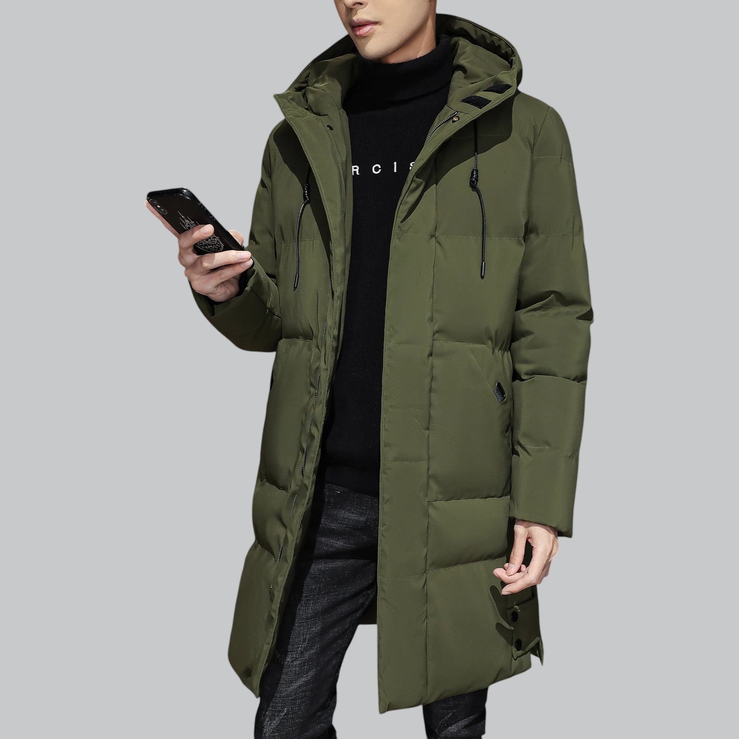 WW | Stylish Long Puffer Jacket