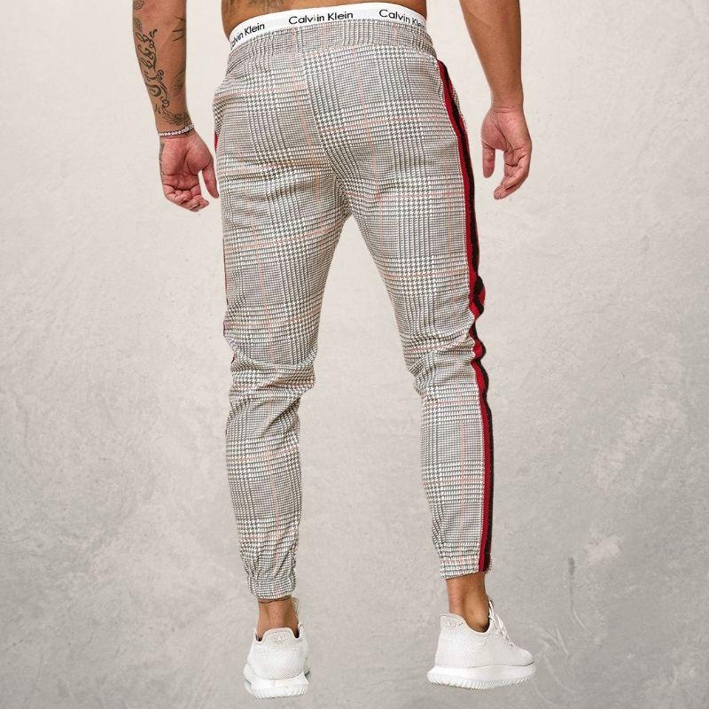 WW | Jogginghose Slim Fit Elastischer Bund Mit Kordelzug Strukturiertes Material Seitenstreifen