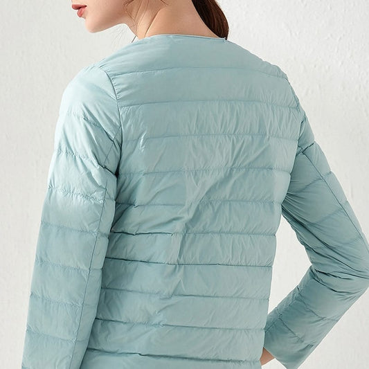 WW | Quilted Jacket - Packable Construction - Water-Repellent Fabric - Spring Layering