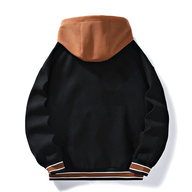 WW | Kapuzenjacke mit Buchstaben-Print