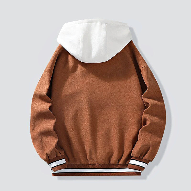 WW | Kapuzenjacke mit Buchstaben-Print