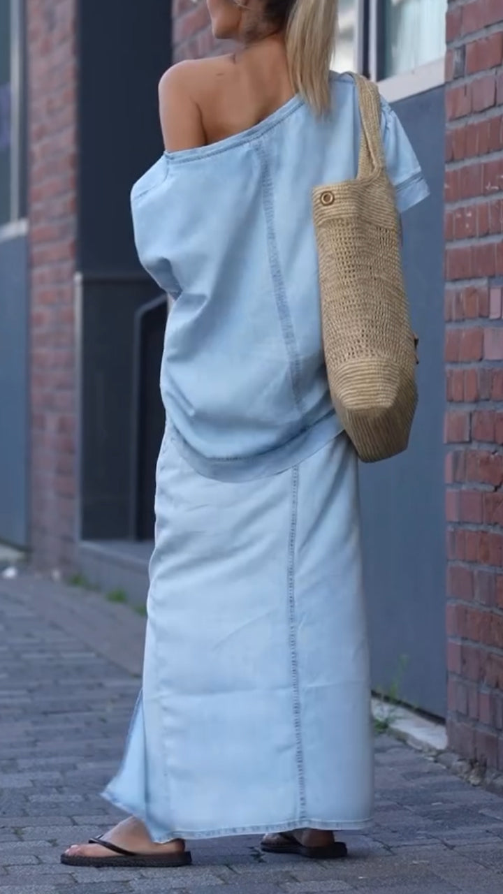 Amora™ | Casual Denim Suit