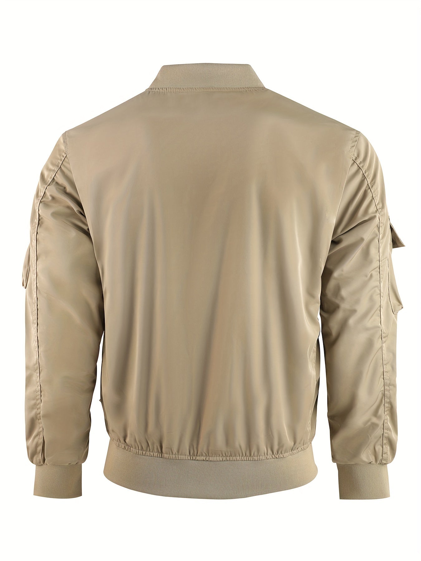 WW | Men's Bomber Jacket - Multifunctional Outdoor Jacket with Many Pockets & Zipper