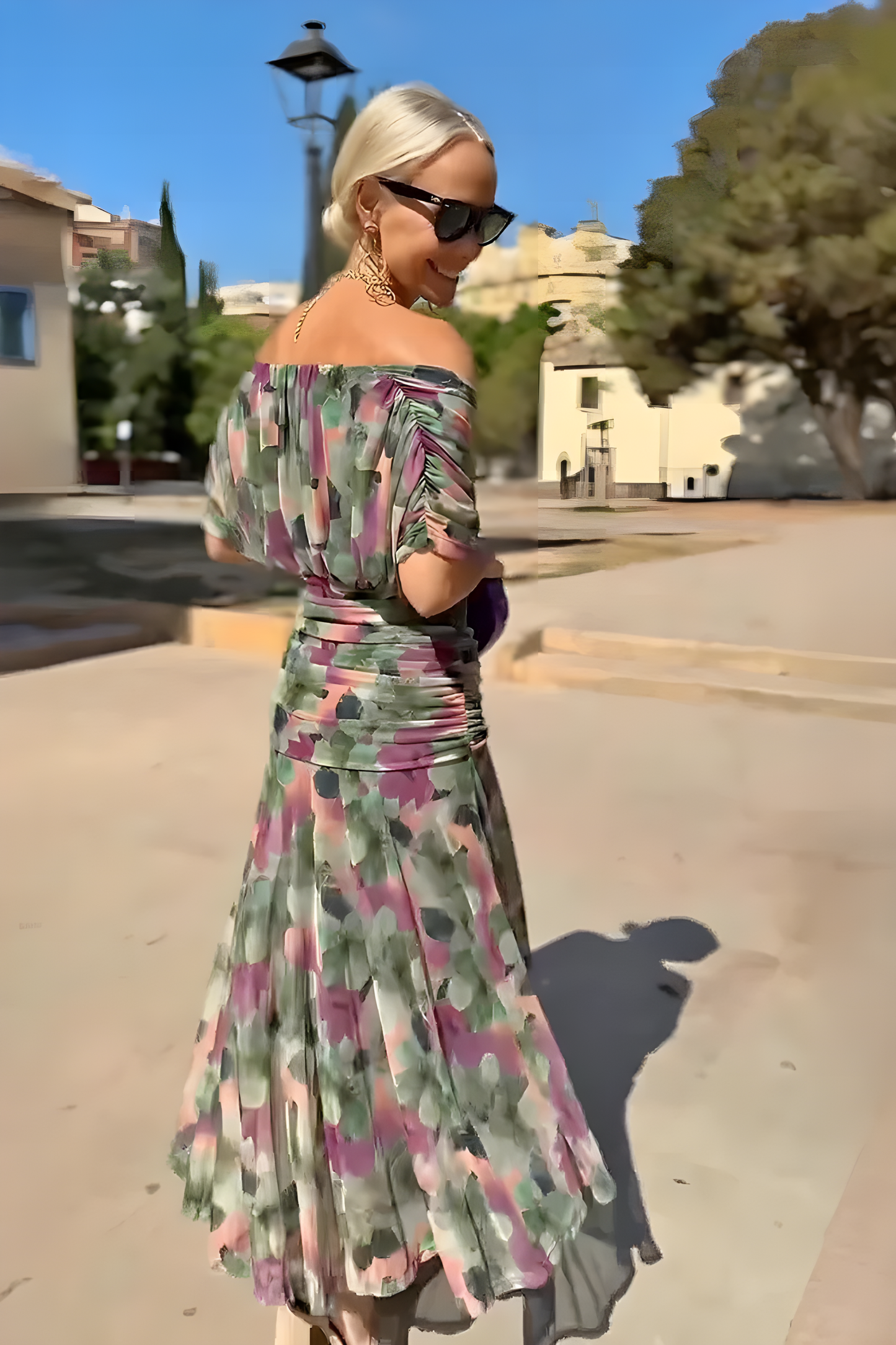 Selma | Lightweight Floral Print Dress