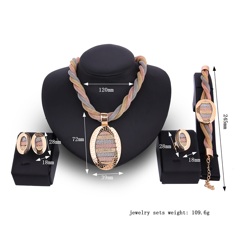 XX-piece Necklace, Earrings, and Bracelets Set
