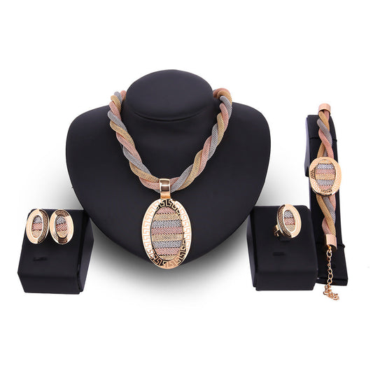 XX-piece Necklace, Earrings, and Bracelets Set