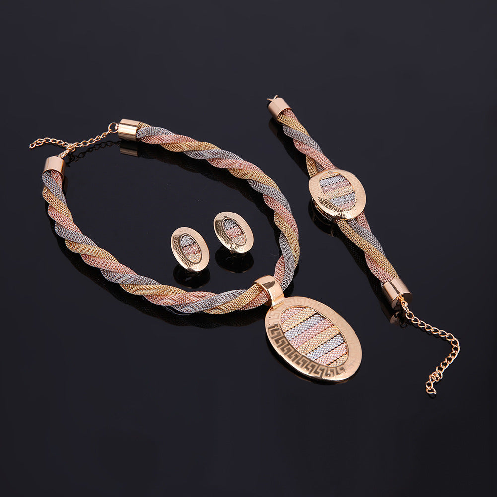 XX-piece Necklace, Earrings, and Bracelets Set