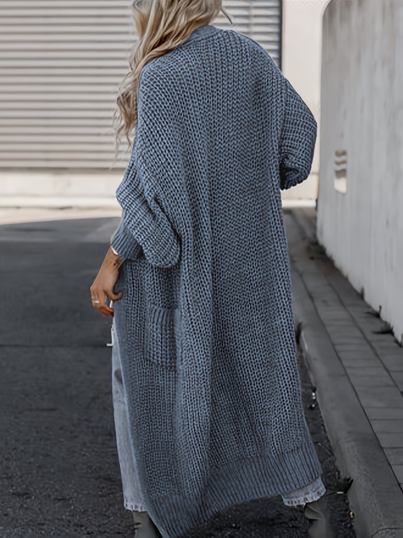 WW | Women's Wool Knit Cardigan with Pockets - Perfect for Everyday Wear