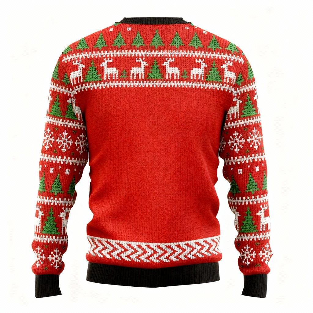 WW | Weihnachtliches Geschenk Muster Design Pullover - Hässlich & Gemütlich Unisex Pullover