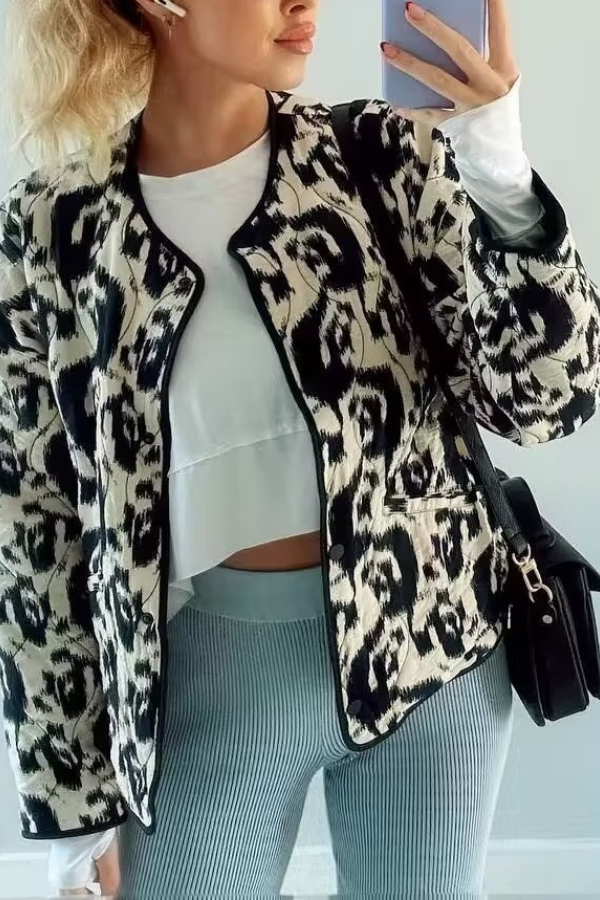 WW | Tierdruck Baumwolljacke