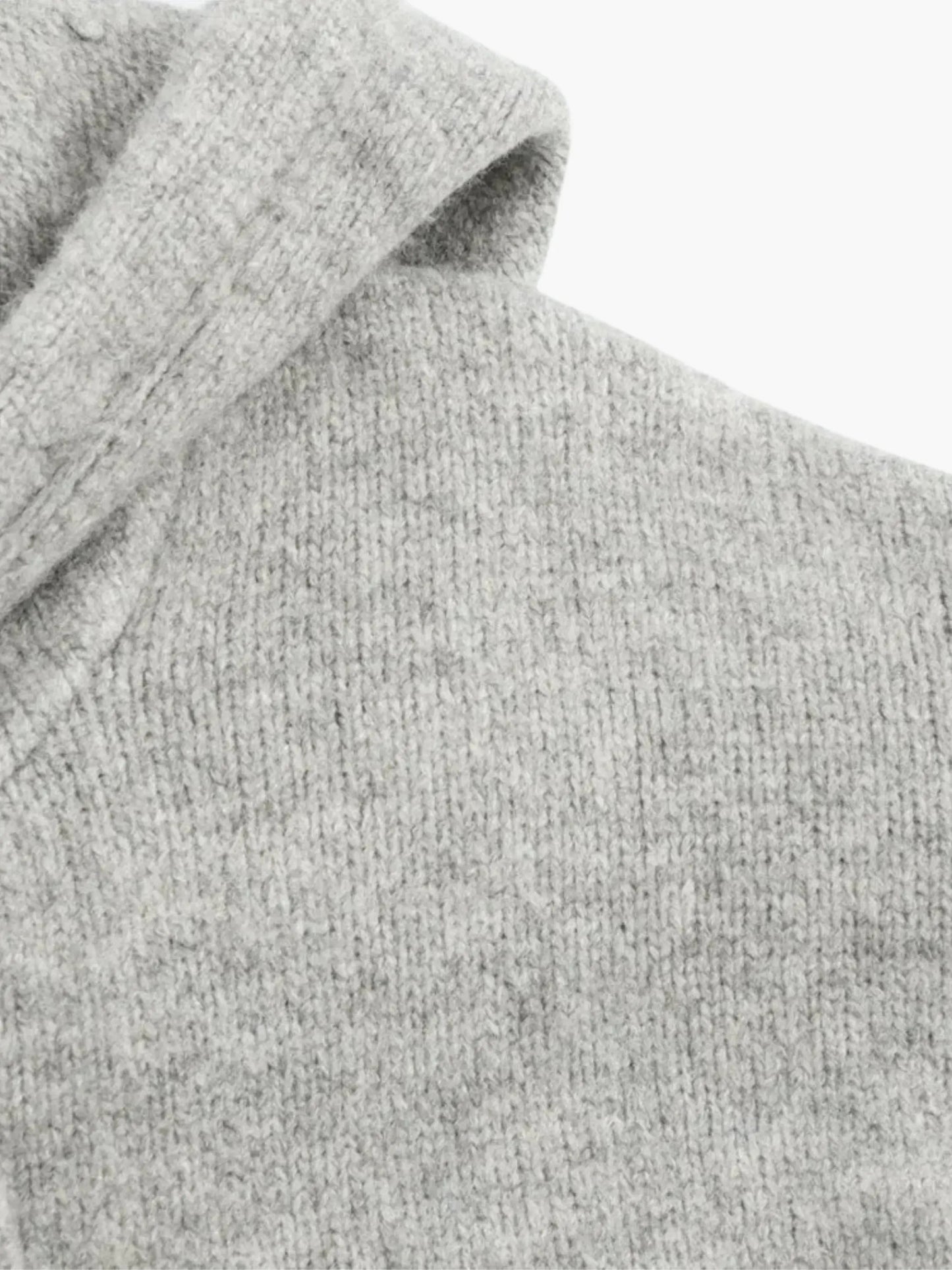 WW | Strickjacke Mit Kapuze Und Reißverschluss