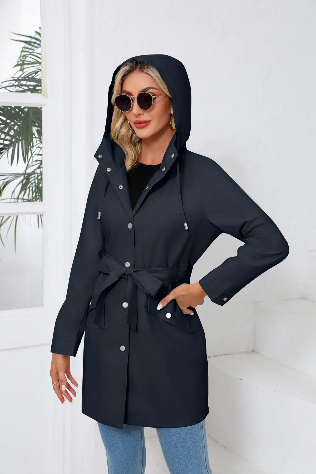 WW | Kapuzenjacke für Frauen mit Warmer Fütterung