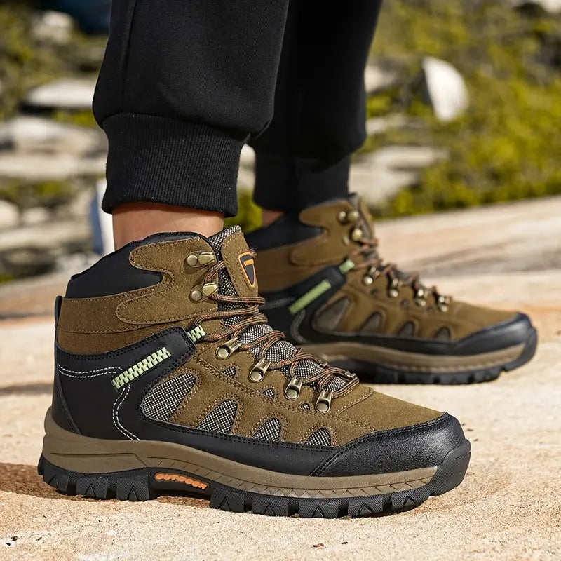 WW | Herren Stilvolle Hohe Wanderschuhe