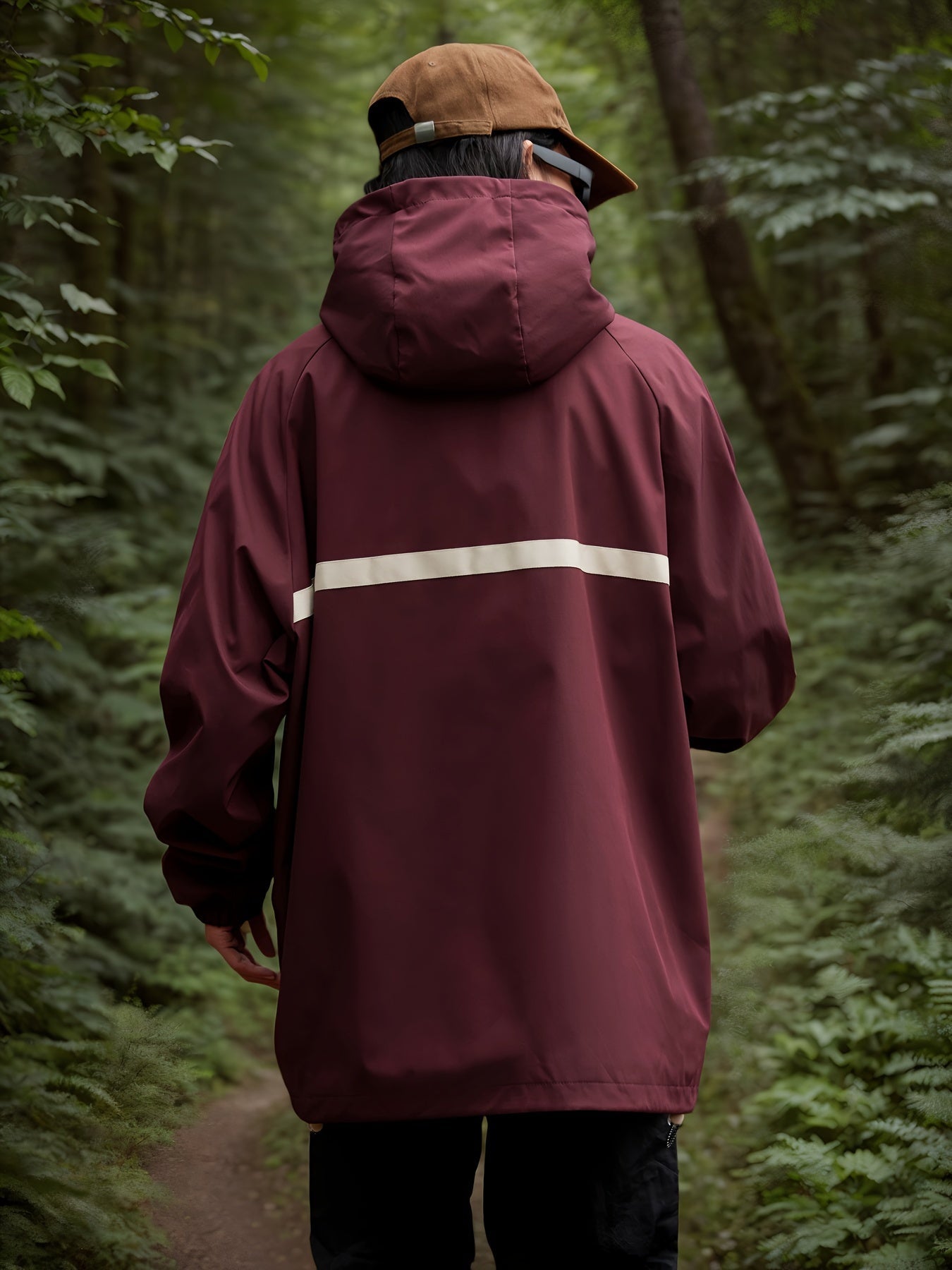 WW | Leichte Wasserdichte Jacke mit Kapuze