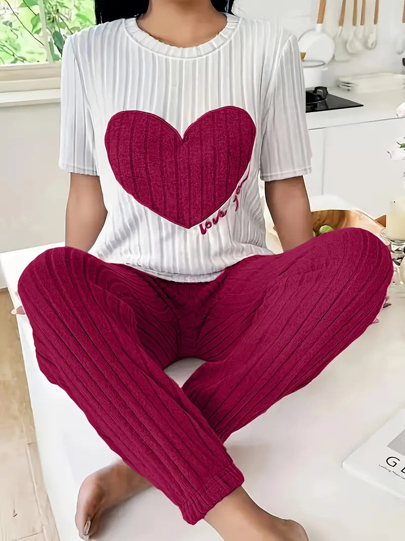 WW | Gerippte Loungewear-Set