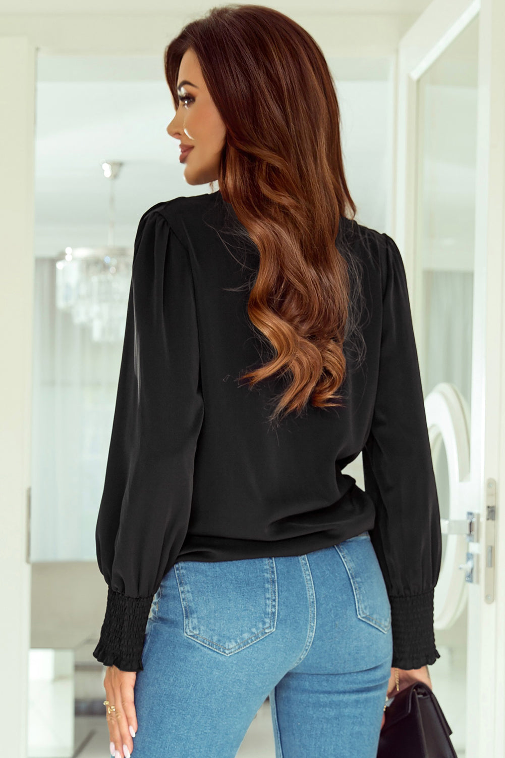 WW | Wrap-Front Blouse For Women