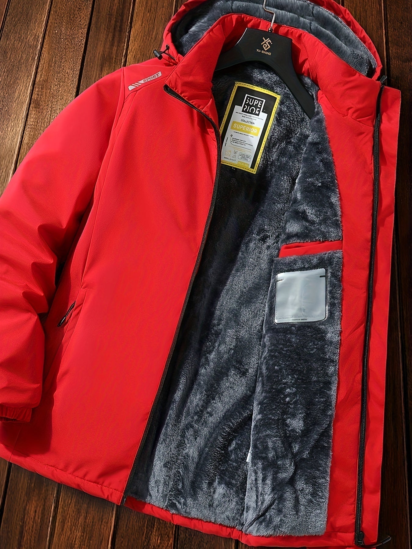 WW | Casual Hooded Long Winter Jacket for Men - Ideal for Winter