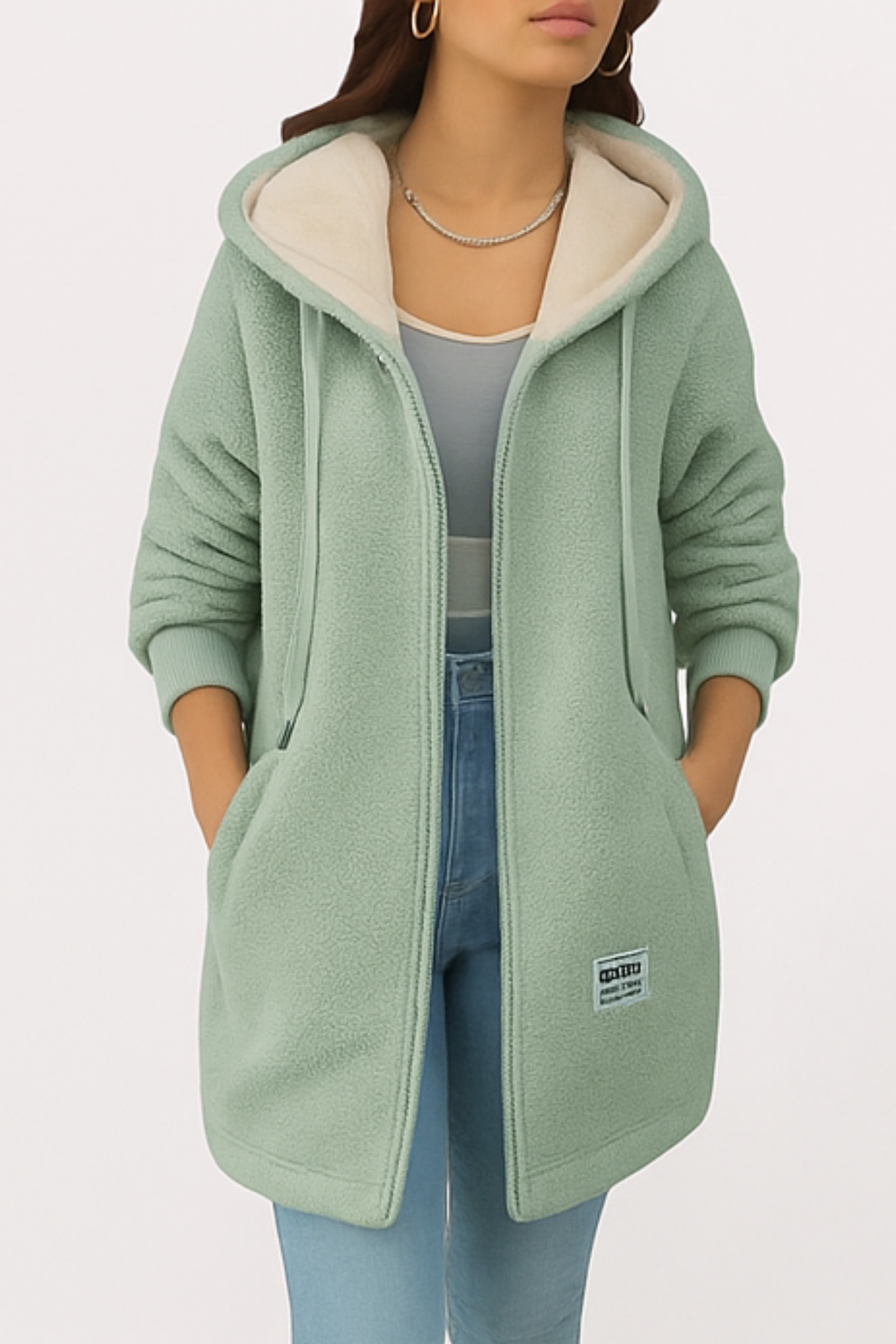 Serena Fleece Jacket - Green