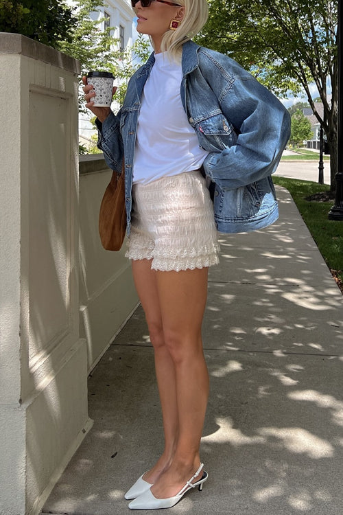 WW | Button-Down-Taschen-Jeansjacke
