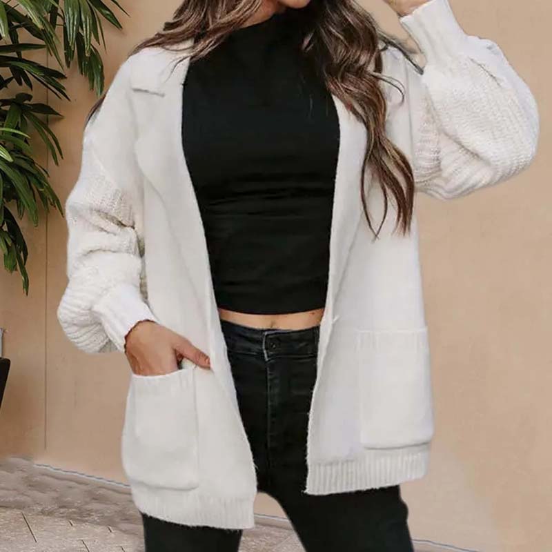 WW | Freizeitstrickjacke mit Lässigem Schnitt