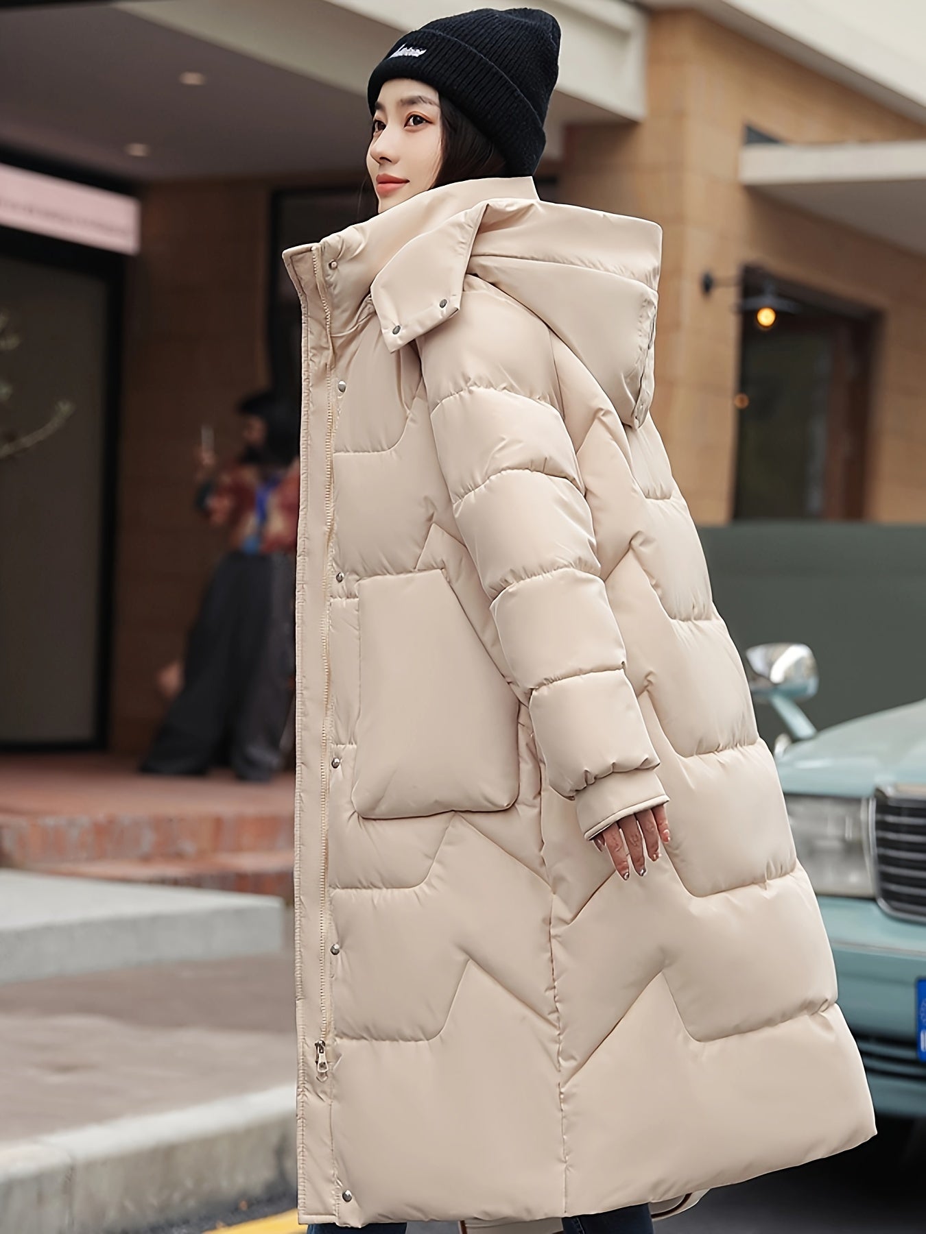 WW | Warm Fleece Parka Winter Jacket with Hood for Women - Perfect for Winter Activities