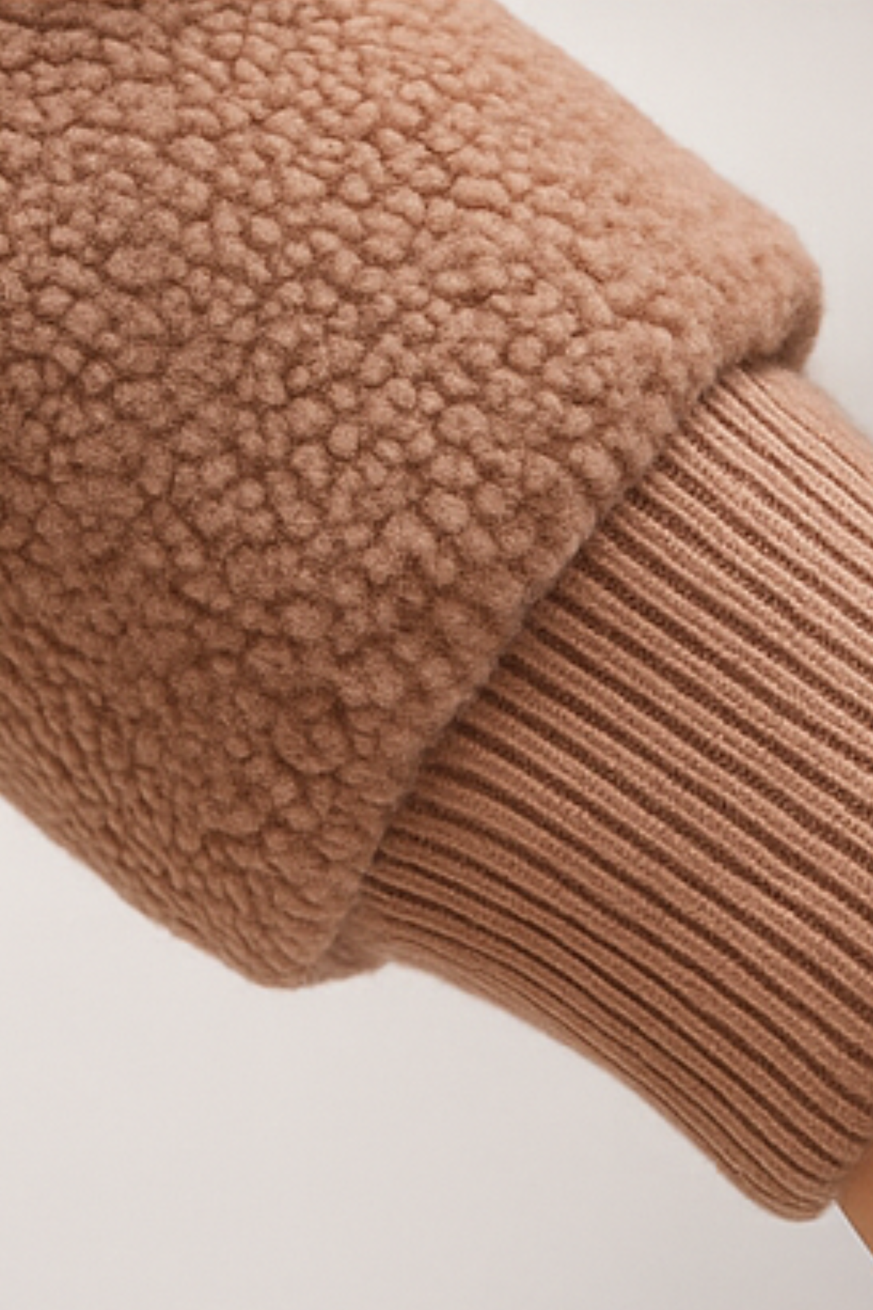 Serena Fleece Jacket - Brown