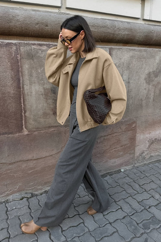 WW | Lockere Wolljacke