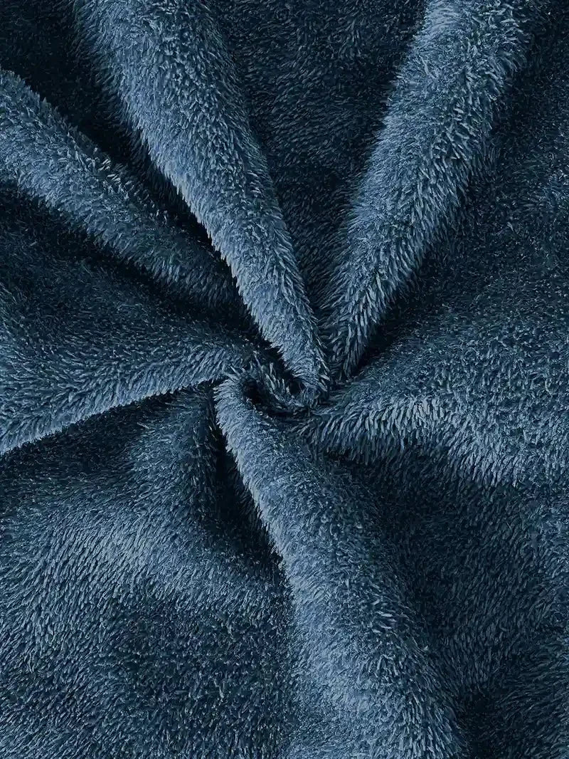 WW | inspirierte Faux-Suede-Jacke - Sherpa-Futter - Bestickter Saum - Gemütlicher Winterstil