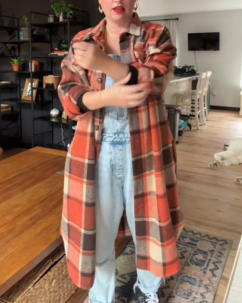 WW | Comfortable Long-Sleeved Coat