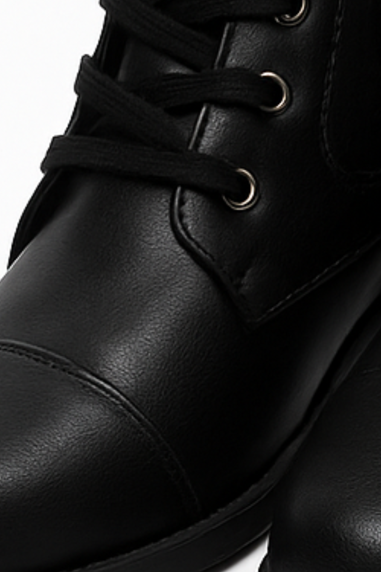 Miya Lederstiefel mit Reißverschluss - Schwarz