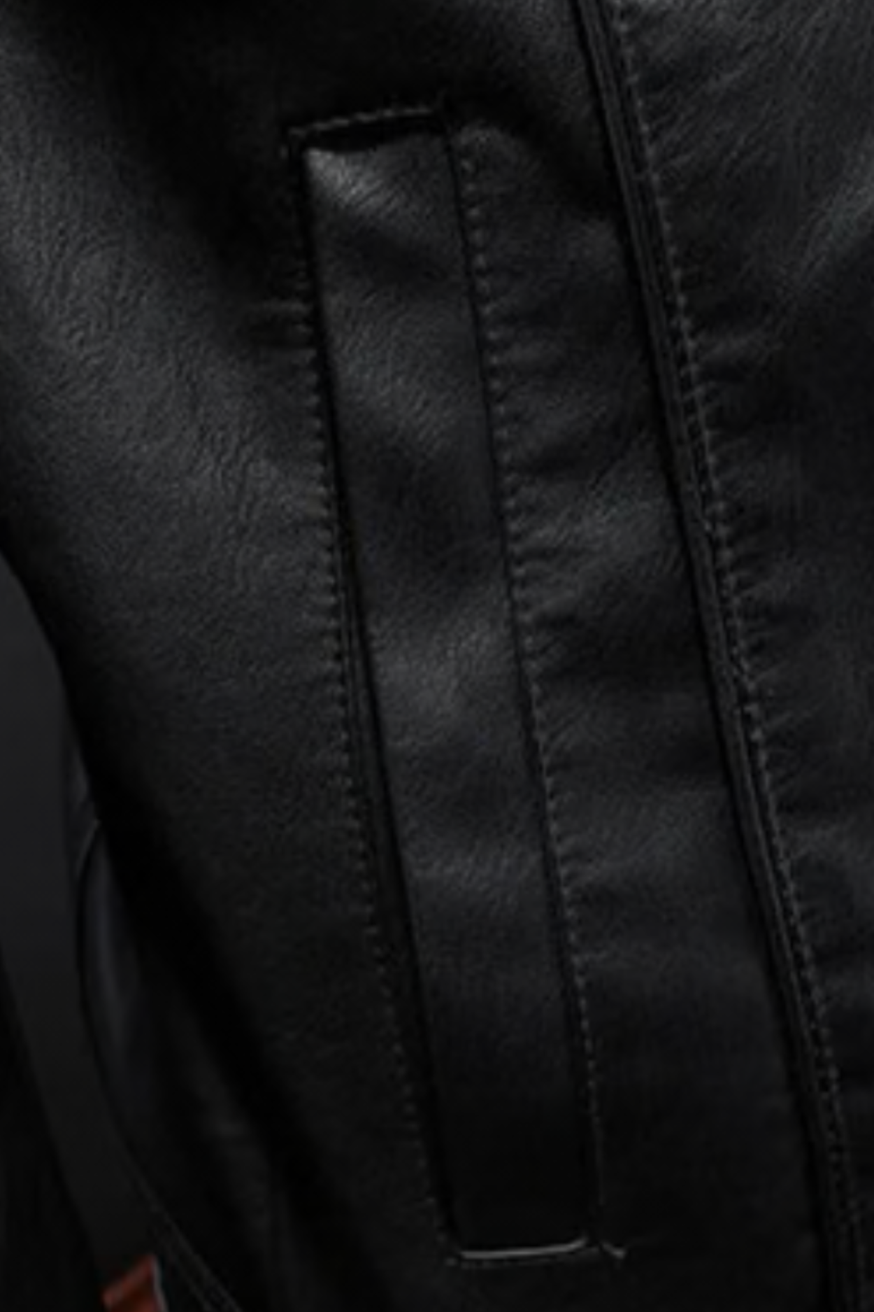 Robin Rider Leather Jacket - Black
