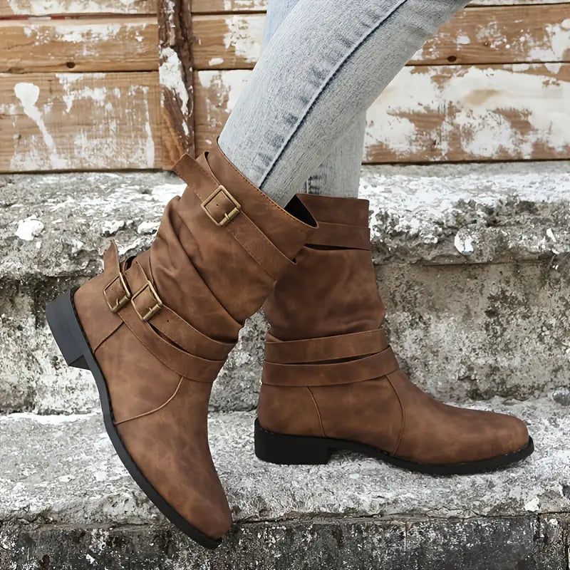WW | Brown Penelope Ankle Boots