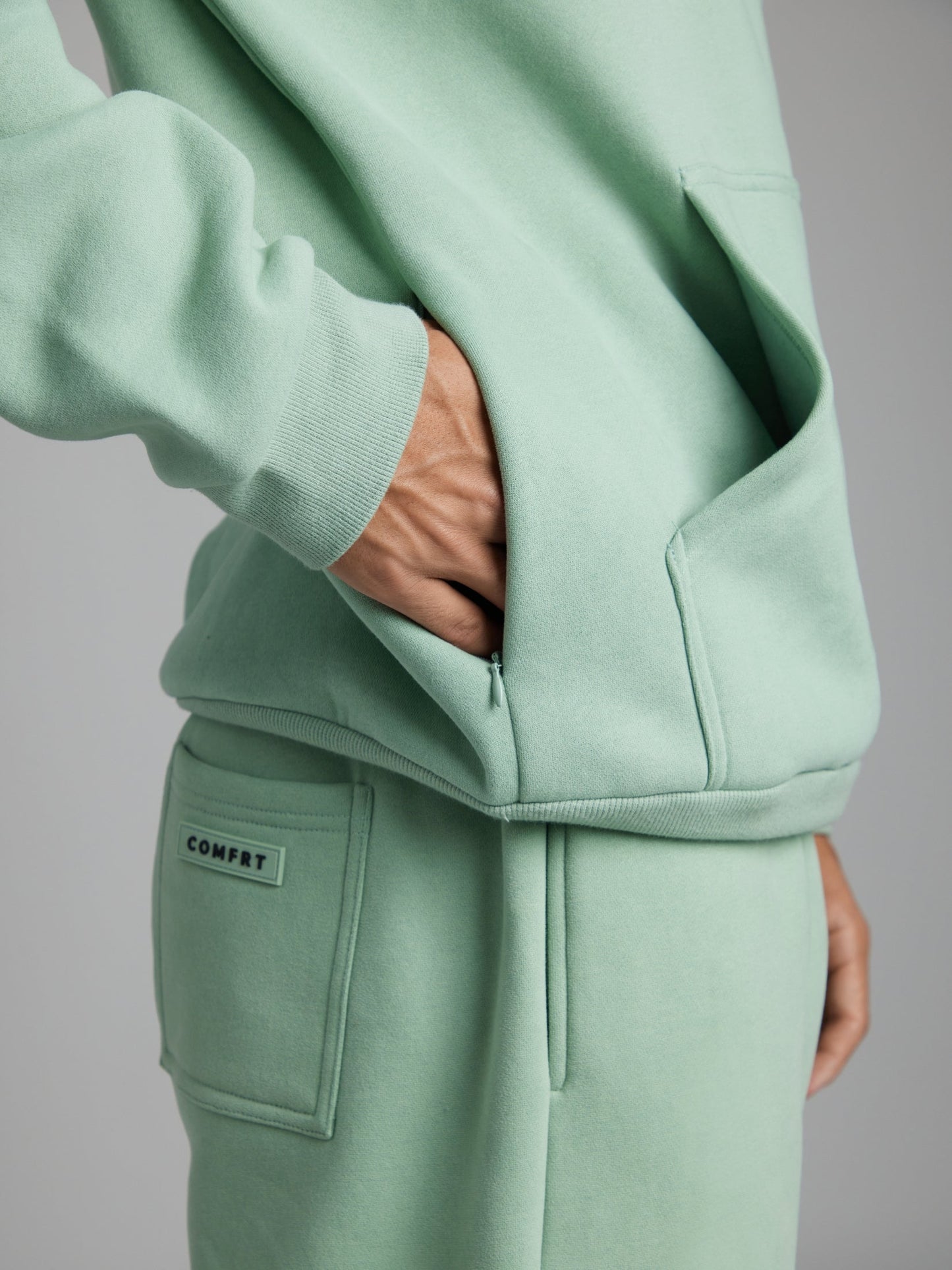 WW | Cozy travel hoodie with airplane mode graphic